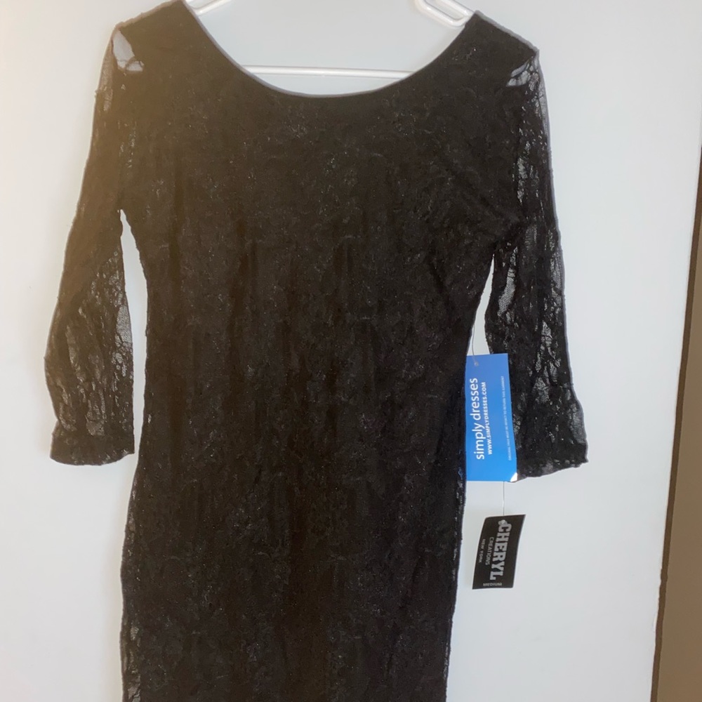 Black lace dress Cheryl size medium
